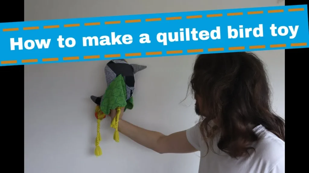 Quilted Bird Soft Toy